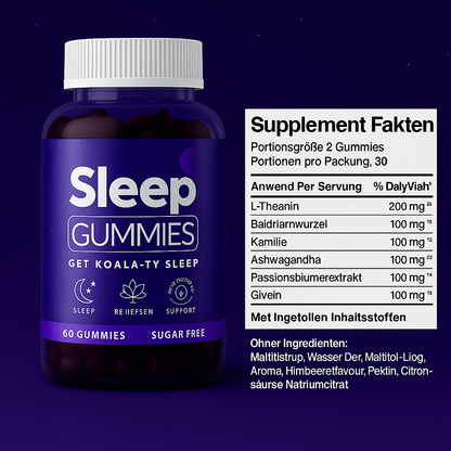 Sleep Gummies – Natürliche Einschlafhilfe